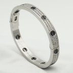 ??MIRA?¡¥LOVE BRACELET 6.1MM DIAMOND-PAVED CERAMIC