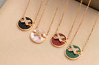 ??MIRA?¡¥JEUX DE ROSE GOLD DIAMOND NECKLACE