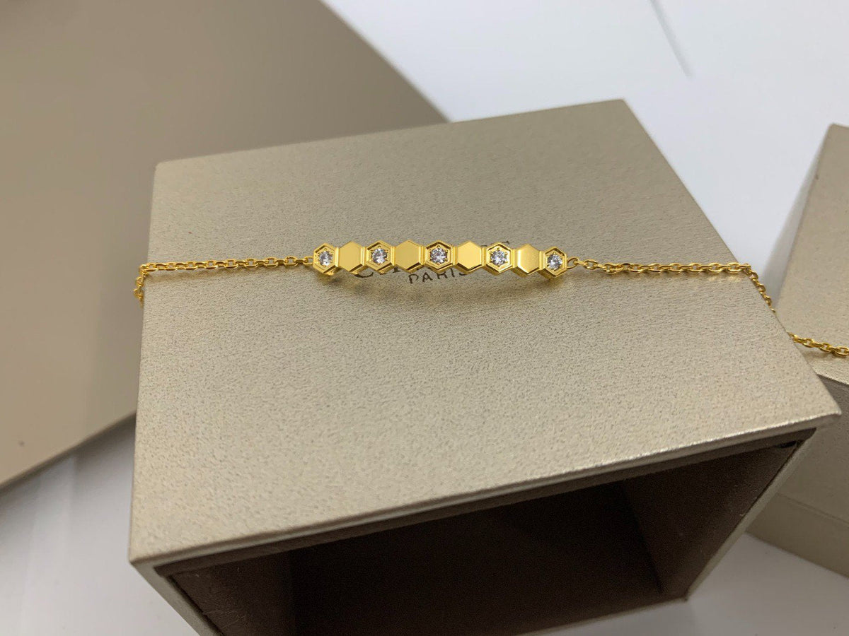 ??MIRA?¡¥BEE LOVE BRACELET DIAMOND