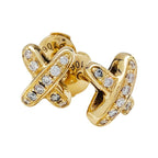 ??MIRA?¡¥JEUX DE GOLD DIAMOND EARRINGS