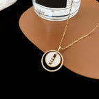 [MIRA]  MOVE MM NACRE BLANCHE DIAMOND NECKLACE