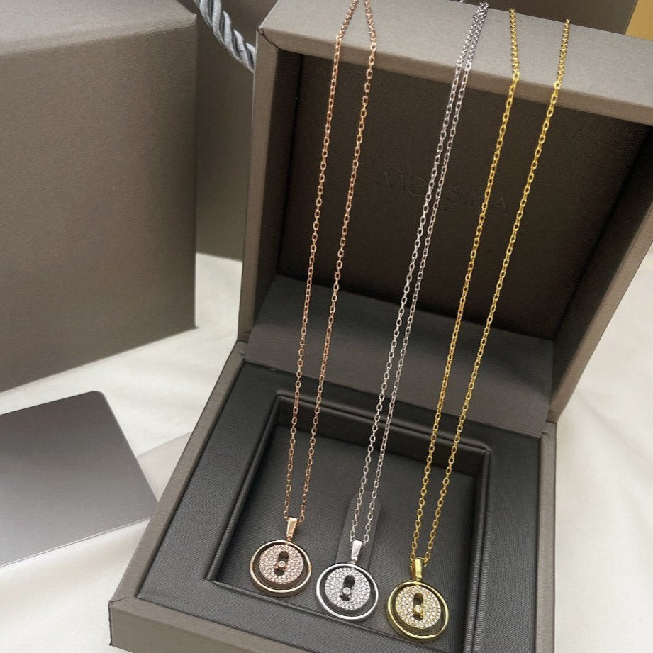 [MIRA]  MOVER PM PAVED NECKLACE
