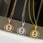 [MIRA]LUCKY MOVER PM PAVED NECKLACE