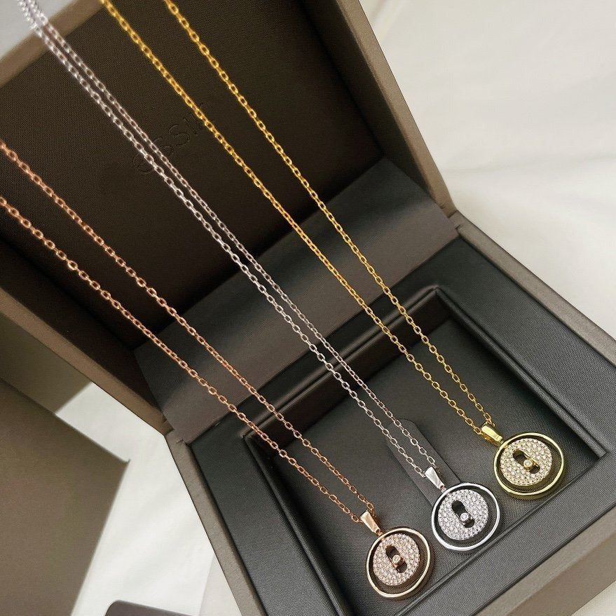 [MIRA]  MOVER PM PAVED NECKLACE