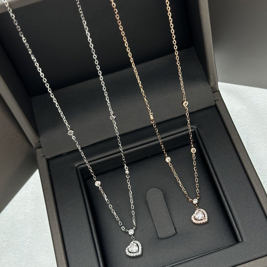 [MIRA] JOY HEART DIAMOND NECKLACE