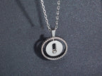 [MIRA]LUCKY MOVE PM NECKLACE SILVER DIAMOND