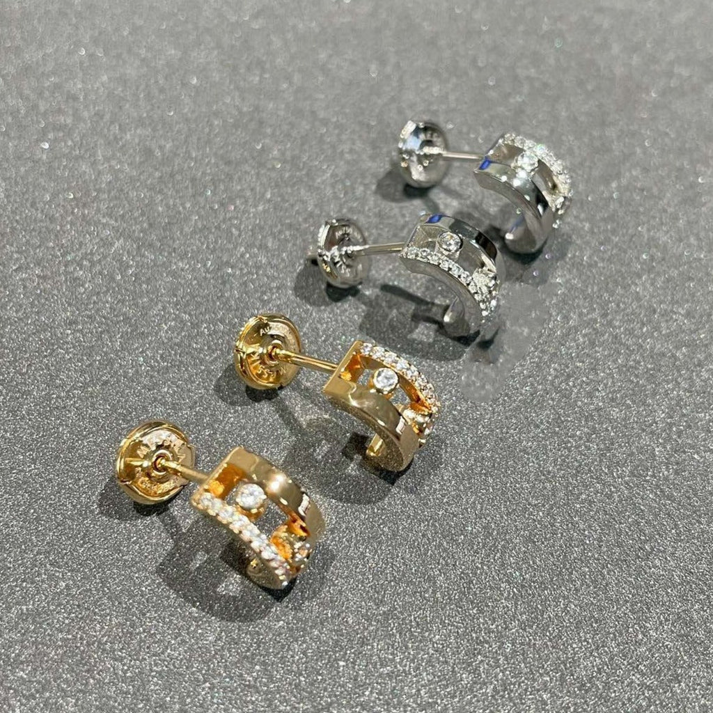[MIRA] MOVE ROMANE EARRINGS DIAMOND