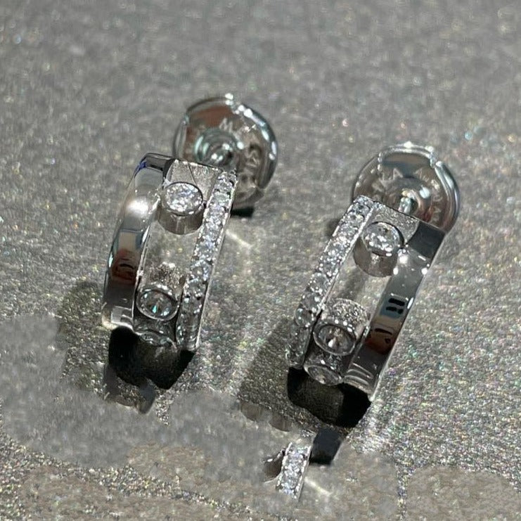 [MIRA] MOVE ROMANE EARRINGS DIAMOND