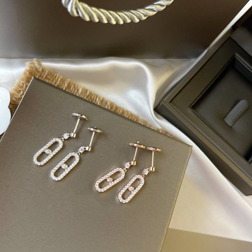 [MIRA] DORMEUSES MOVE UNO DIAMOND EARRINGS
