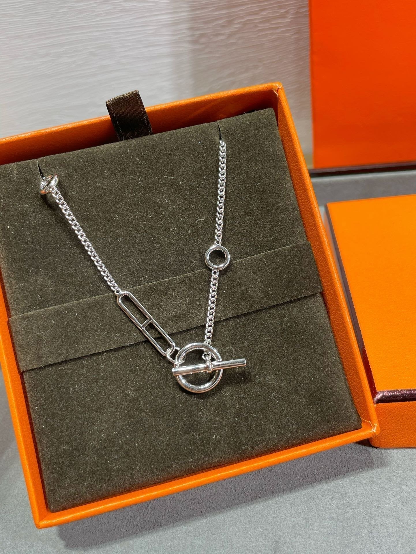??MIRA?¡¥HM STERLING CHAINE D'ANCRE HEART