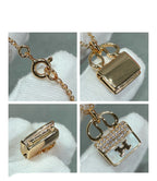 ??MIRA?¡¥H CIRCE MOISSANITE PENDANT NECKLACE GOLD