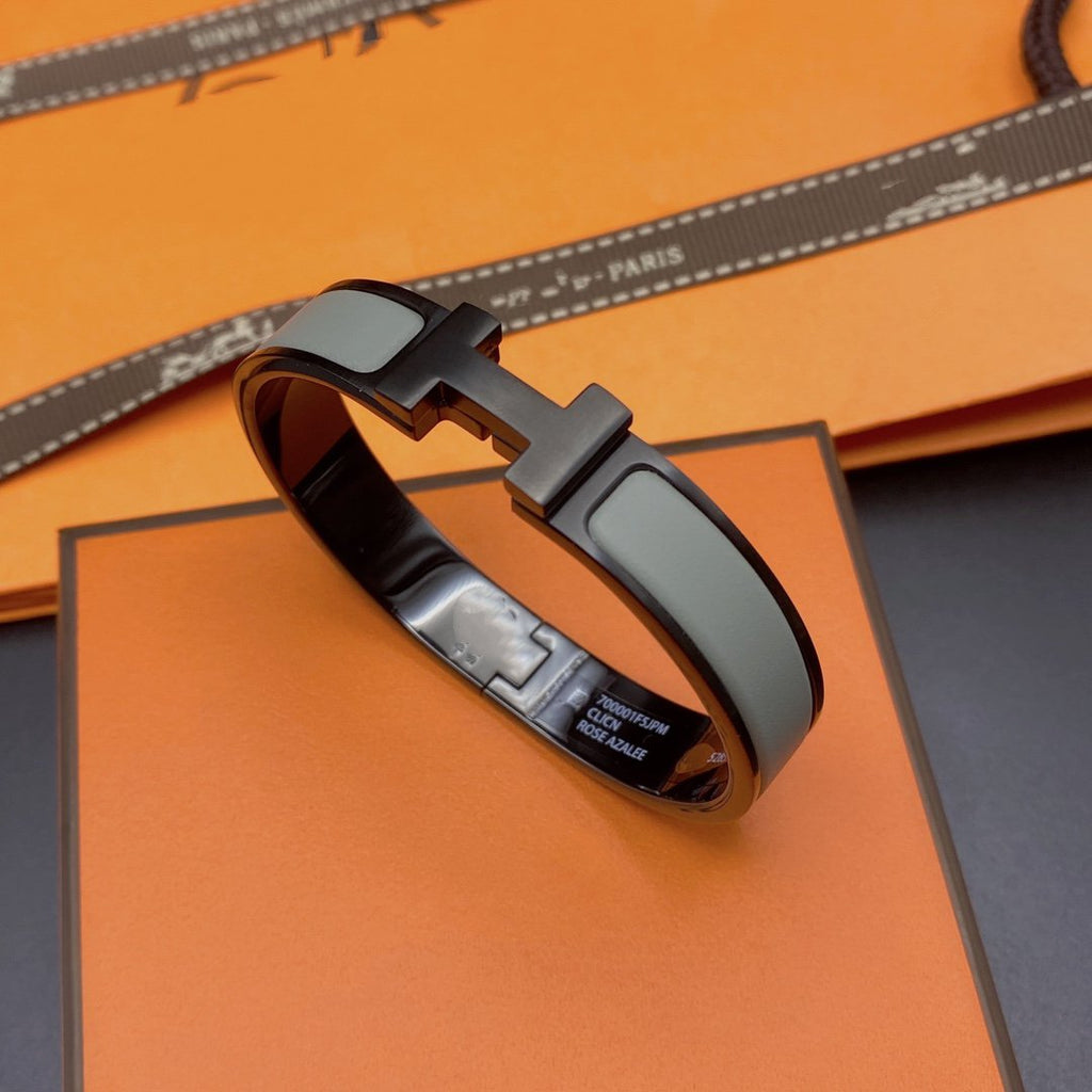 ??MIRA?¡¥CLIC HM SO BLACK GREY BRACELET
