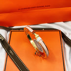 ??MIRA?¡¥CLASSIC HM CLIC  PINK 8MM ENAMEL BRACELET