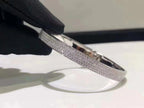 ??MIRA?¡¥HM KELLY BRACELET IN SILVER AND FULL PAVE DIAMOND