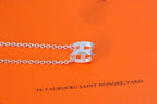 ??MIRA?¡¥HM NECKLACE H LETTER OVAL SERIES