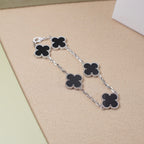 [MIRA]New CLOVER 5 MOTIF ONYXS BRACELET COLLECTION