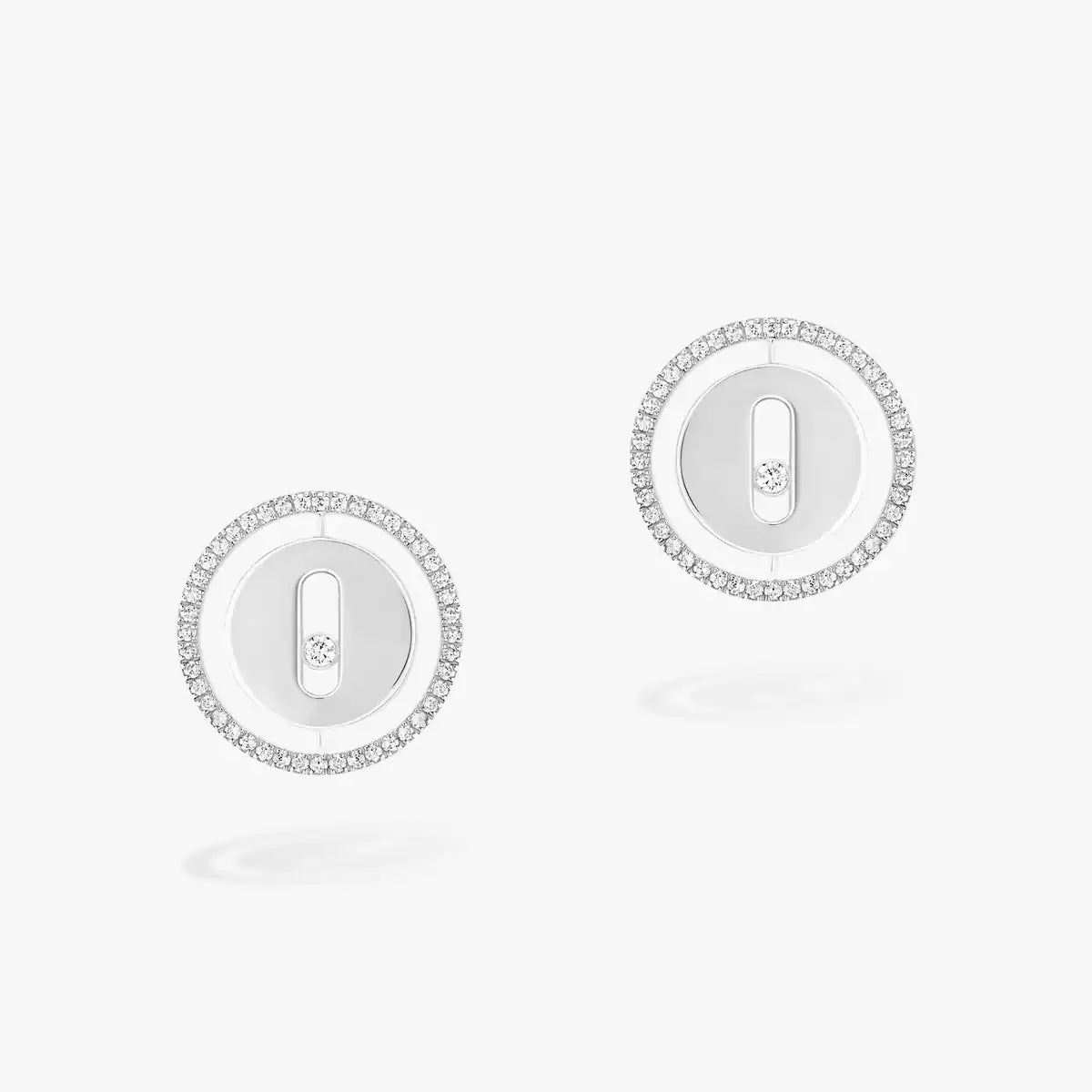 [MIRA]Lucky Move Diamond Earrings