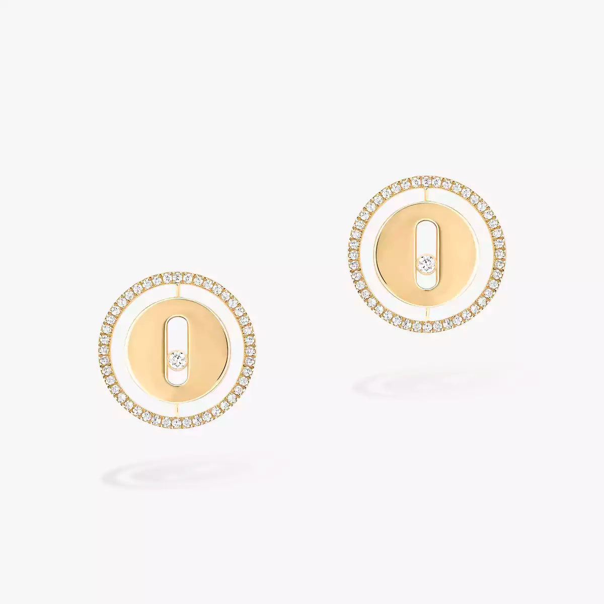 [MIRA]Lucky Move Diamond Earrings