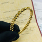 ??MIRA?¡¥CLASH GOLD BRACELET