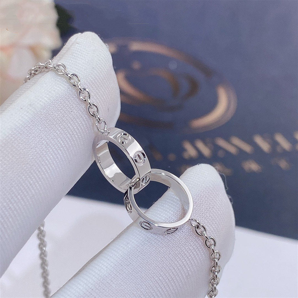 ??MIRA?¡¥LOVE BRACELET DOUBLE RING