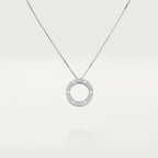 ??MIRA?¡¥LOVE NECKLACE ADJUSTABLE SILVER