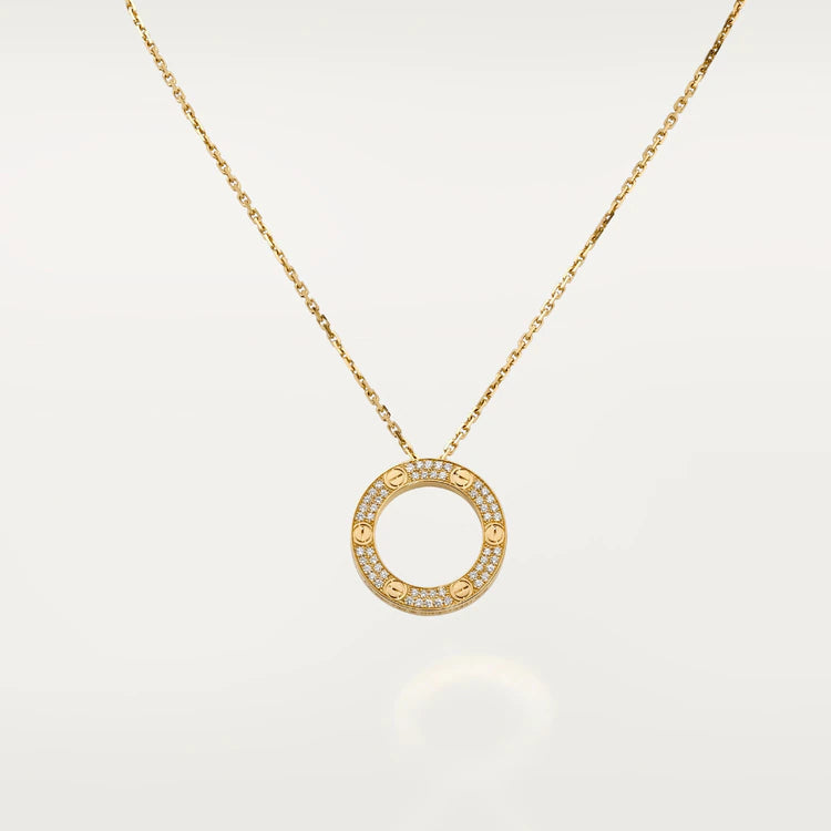??MIRA?¡¥LOVE NECKLACE ADJUSTABLE ROSE GOLD