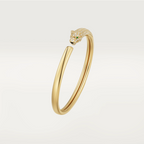 ??MIRA?¡¥PANTHERE GOLD DIAMOND OPEN BRACELET