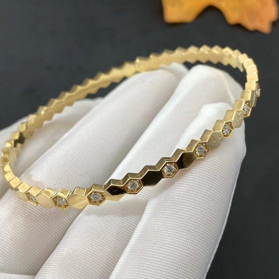 ??MIRA?¡¥BEE LOVE GOLD DIAMOND BRACELET