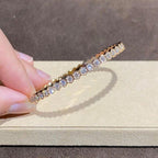 ??MIRA?¡¥BEE LOVE GOLD BRACELET FULL DIAMOND