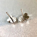 ??MIRA?¡¥BEE LOVE SILVER DIAMOND EARRINGS