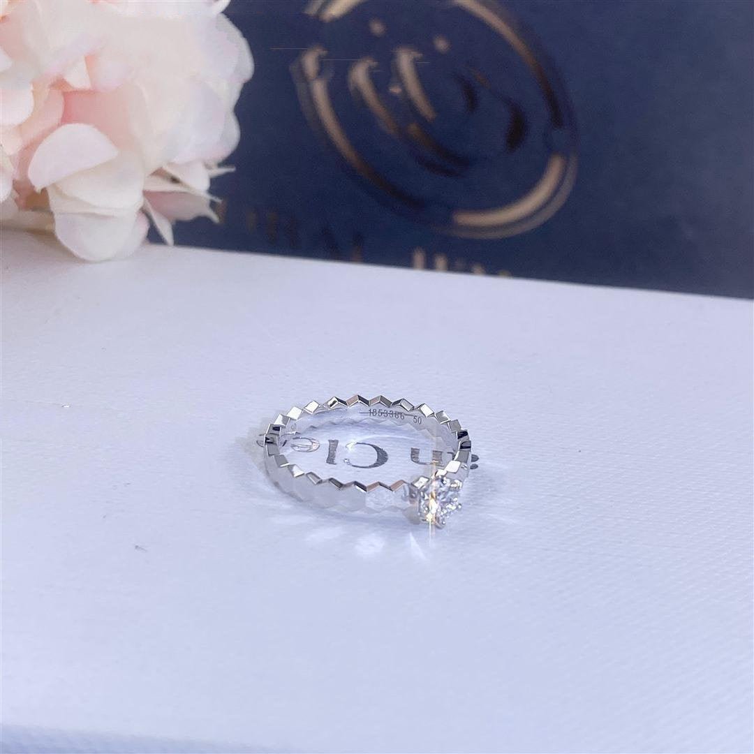 ??MIRA?¡¥BEE LOVE RING SILVER 1 DIAMOND