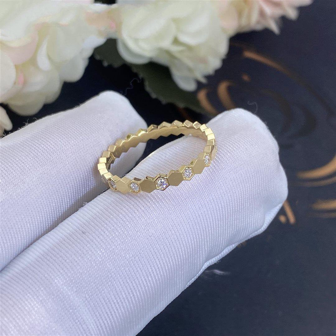??MIRA?¡¥BEE LOVE RING GOLD DIAMOND