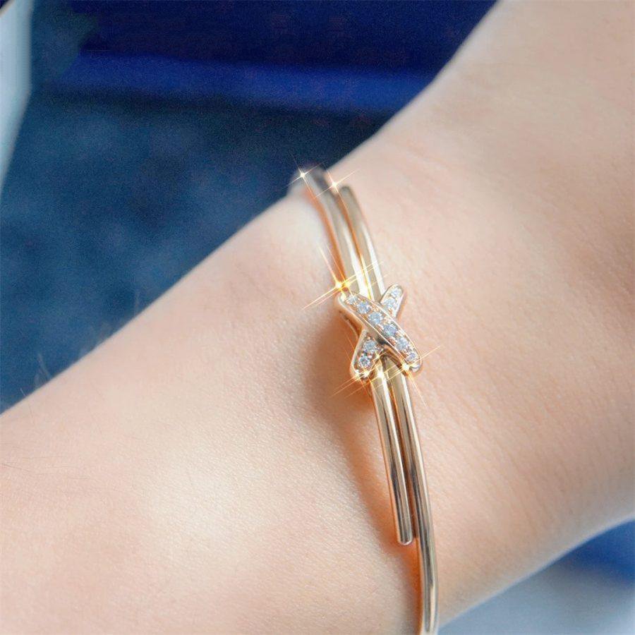 ??MIRA?¡¥JEUX DE BRACELET PINK GOLD DIAMONDS