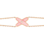 ??MIRA?¡¥JEUX BRACELET PINK MOP PINK GOLD 1 DIAMOND