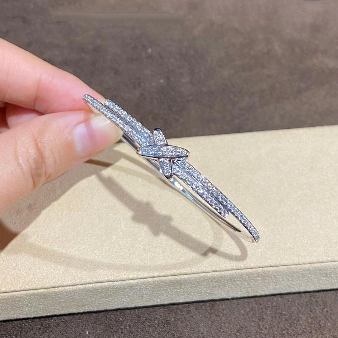 ??MIRA?¡¥JEUX DE BRACELET DIAMONDS SILVER