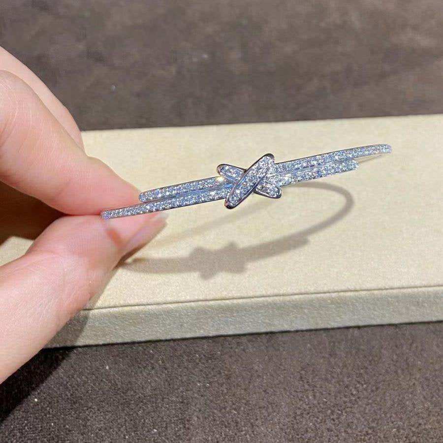 ??MIRA?¡¥JEUX DE BRACELET DIAMONDS SILVER