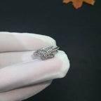 ??MIRA?¡¥JEUX DE SILVER DIAMOND RING