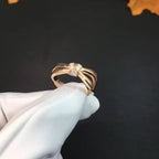 ??MIRA?¡¥LIENS RING PINK GOLD DIAMOND