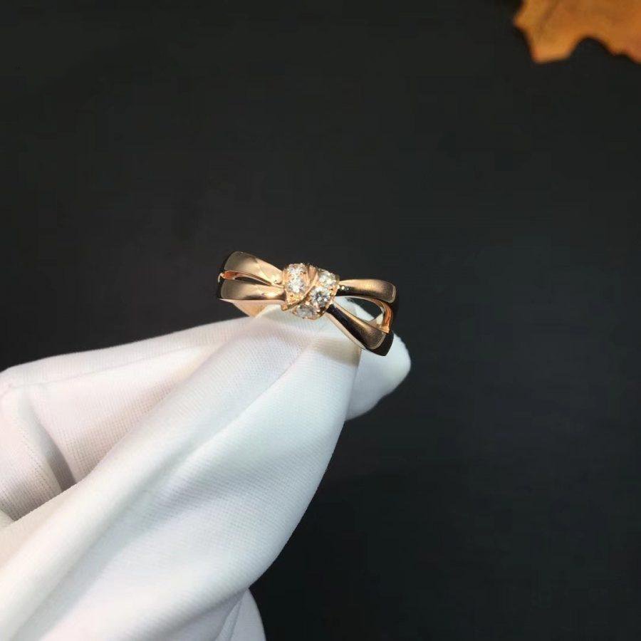 ??MIRA?¡¥LIENS RING PINK GOLD DIAMOND