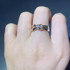 ??MIRA?¡¥LIENS RING PINK GOLD DIAMOND
