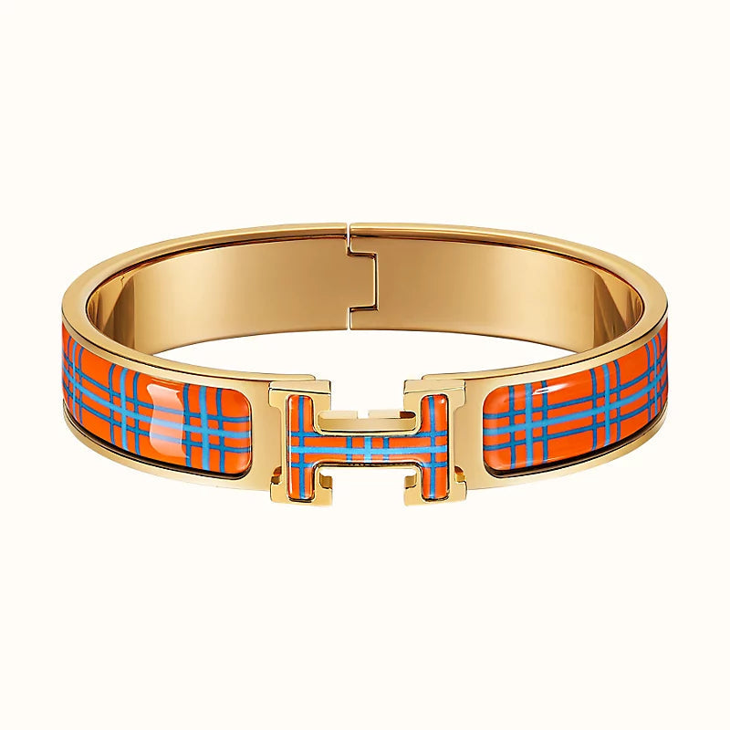 ??MIRA?¡¥H TARTAN BRACELET 12MM