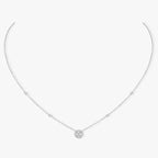 [MIRA]Diamond Necklace 0,20ct Brilliant Shape Joy