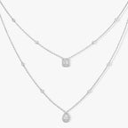 [MIRA] Diamond Necklace My Twin 2 Rows