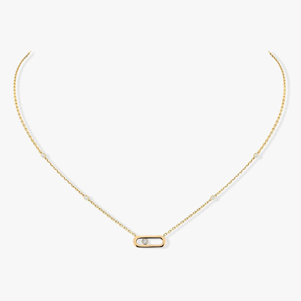 [MIRA] MOVE UNO DIAMOND NECKLACE
