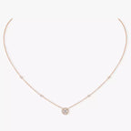 [MIRA]Diamond Necklace 0,20ct Brilliant Shape Joy
