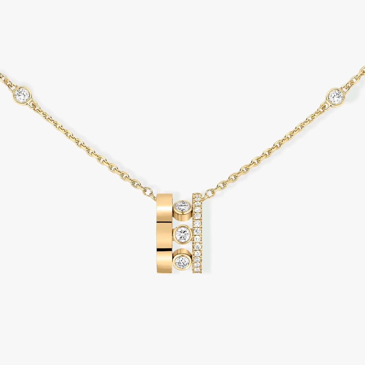 [MIRA] CHAIN MOVE ROMANE PEDAND NECKLACE