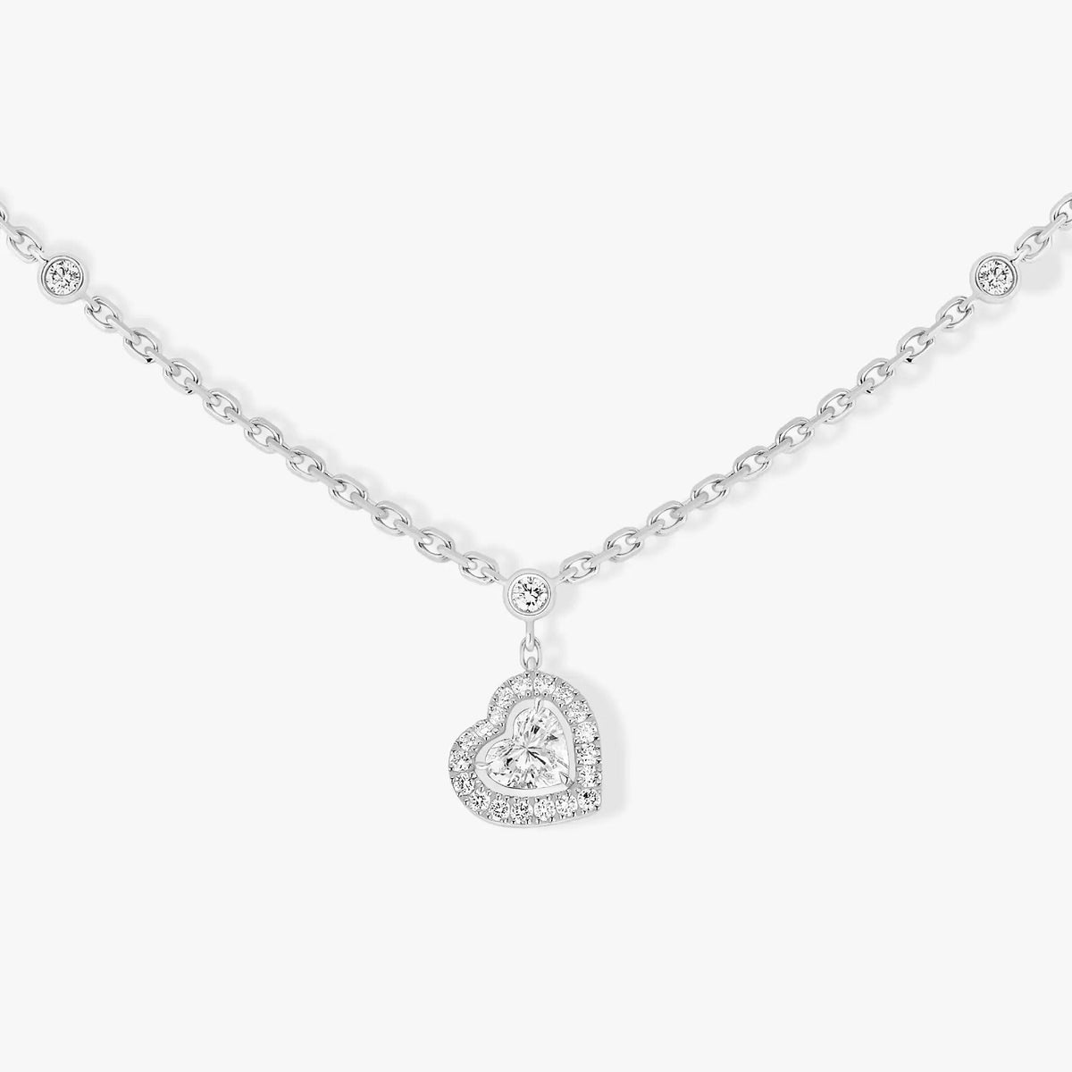 [MIRA] JOY HEART DIAMOND NECKLACE