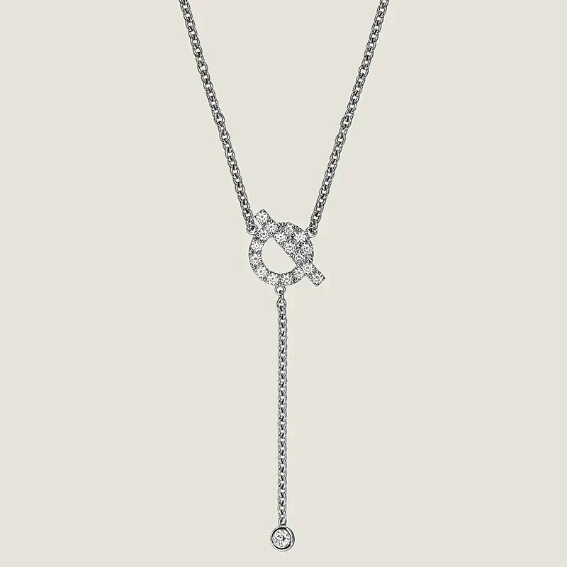 ??MIRA?¡¥FINESSE SILVER DIAMOND NECKLACE
