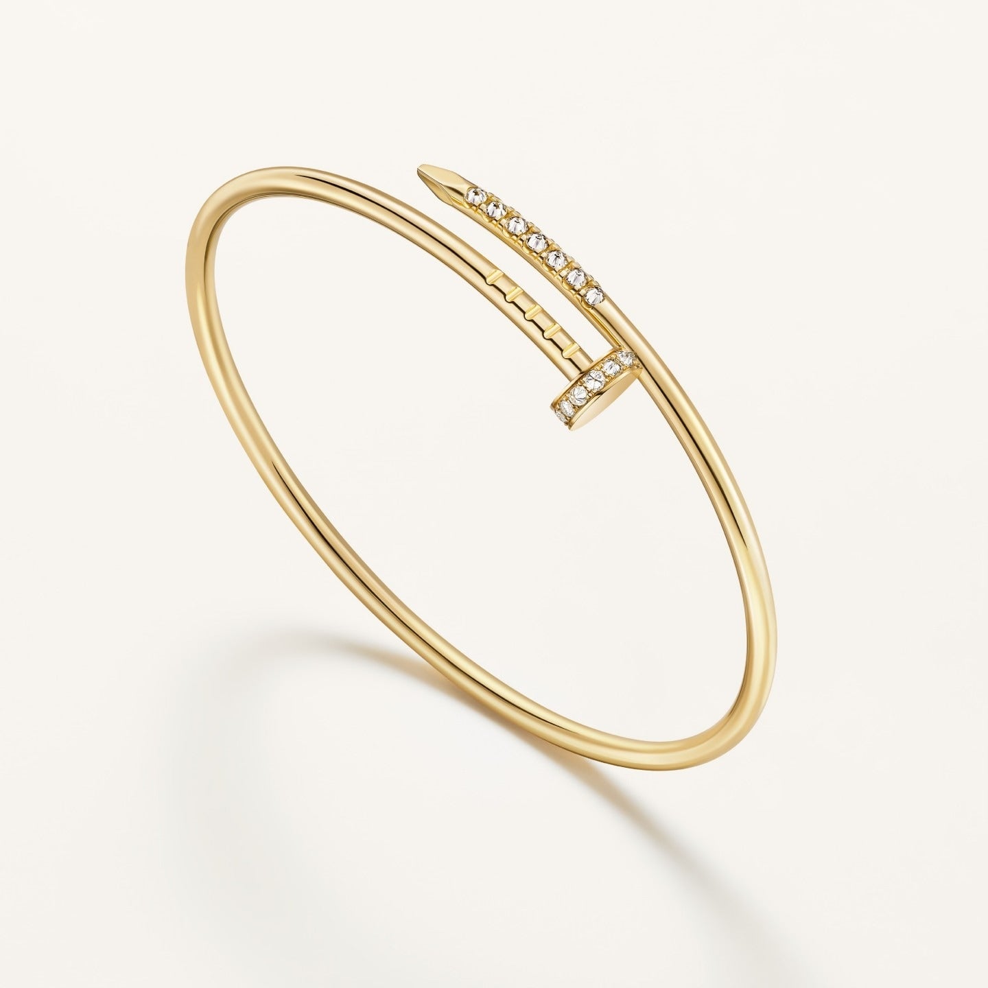 [MIRA] JUSTE BRACELET 2.5MM DIAMONDS NEW