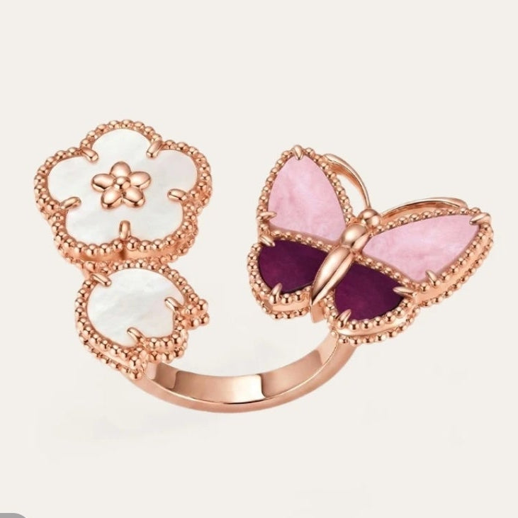 [MIRA] 26 NEW CLOVER LUCKY LIGHT PURPLE SET